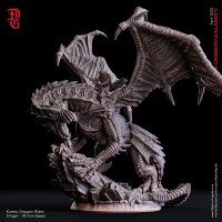 Kyera - Dragon Rider Figure (Unpainted)