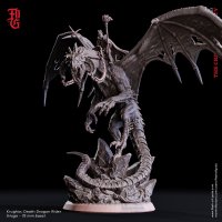 Krughor - Death Dragon Rider Figure (Unpainted)